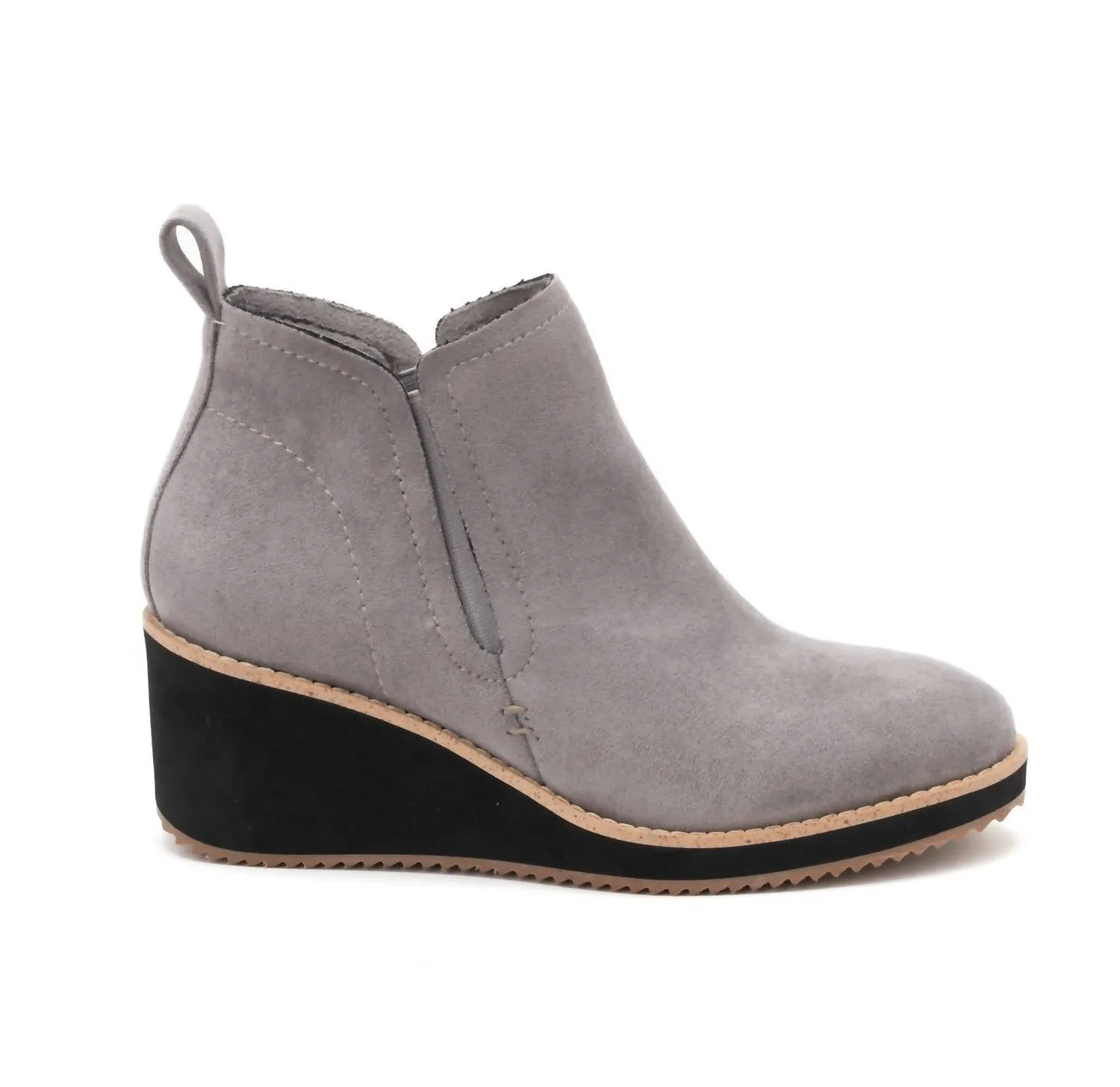 Women's Tomb Booties In Grey