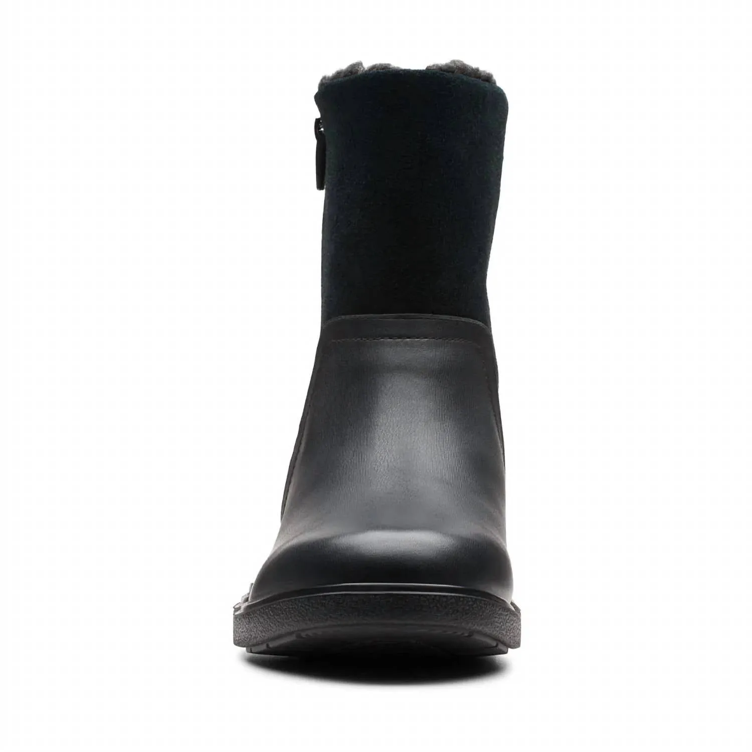 Women's Un Elda Mid Waterproof Boot In Black Combi