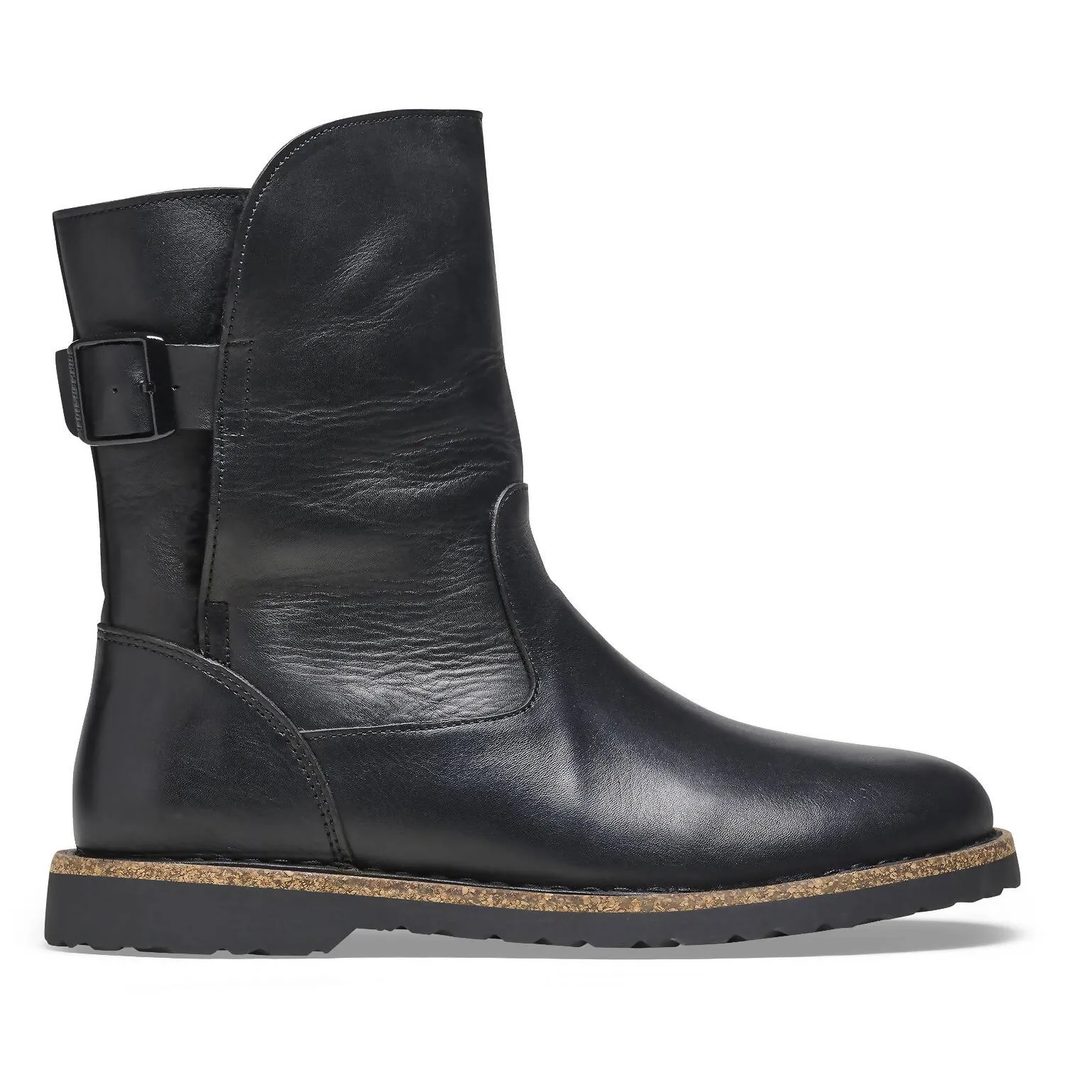 Women's Uppsala Shearling Boot In Black Leather