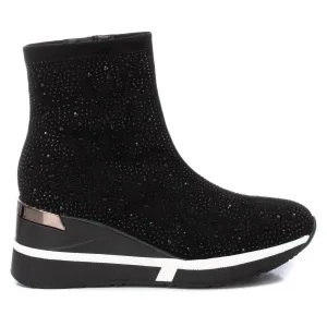 Women's Wedge Sport Booties In Black