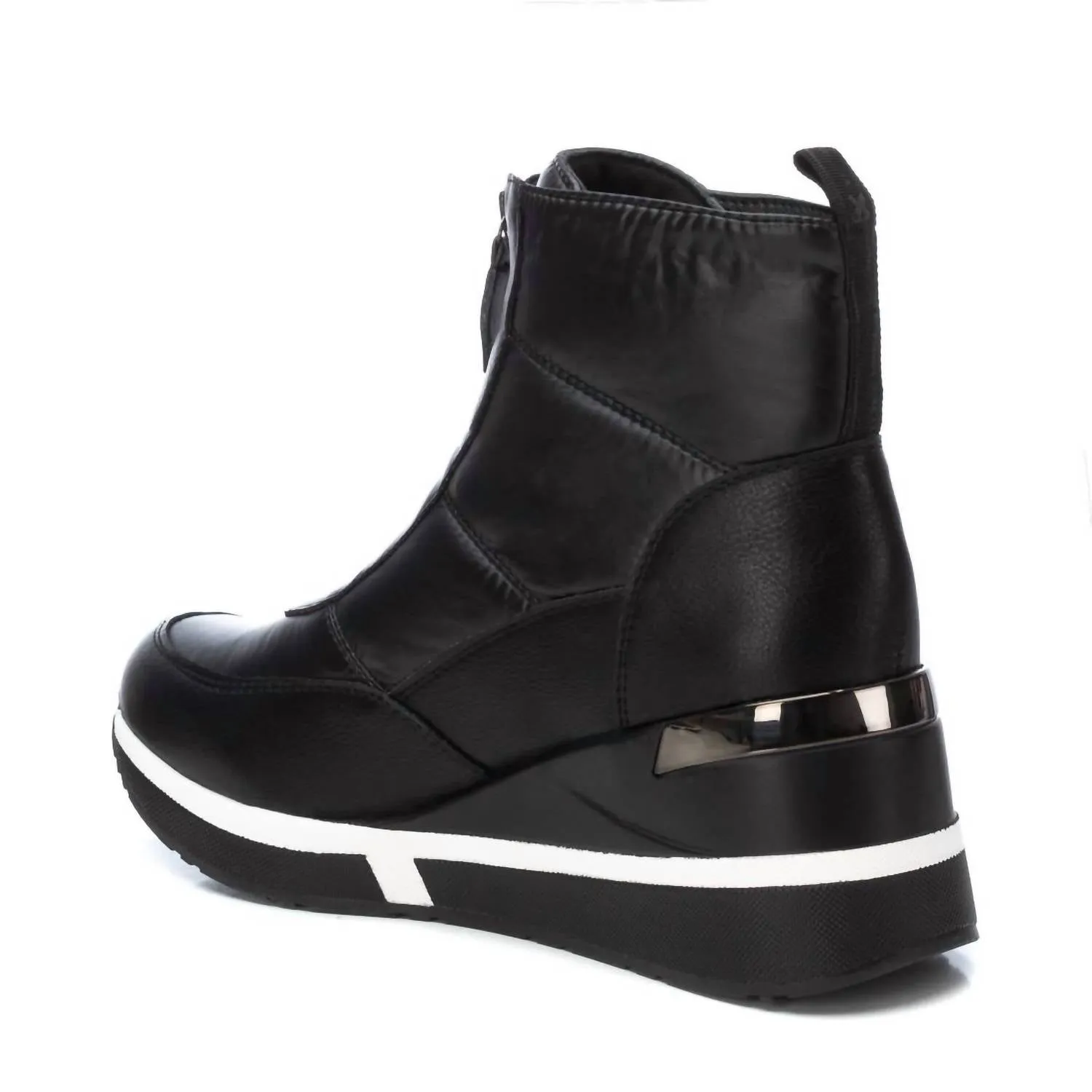 Women's Wedge Sport Booties In Black