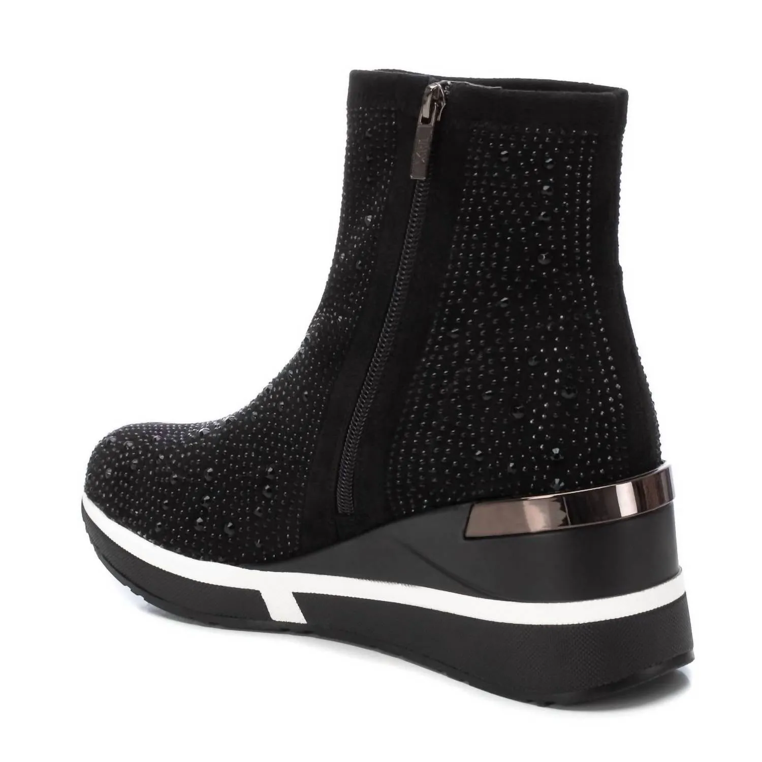 Women's Wedge Sport Booties In Black