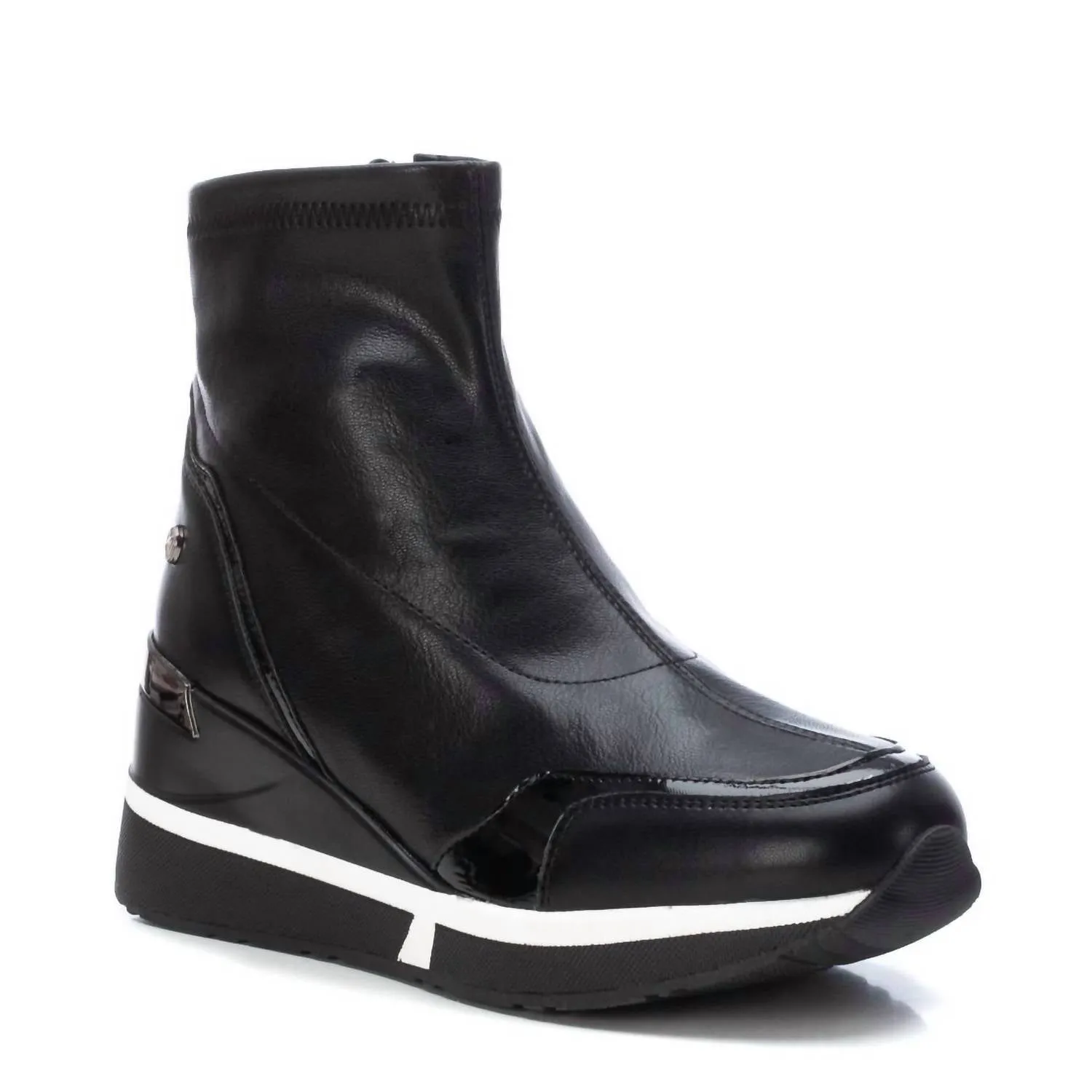 Women's Wedge Sport Booties In Black