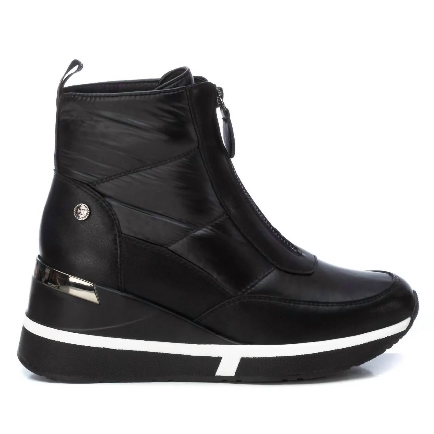 Women's Wedge Sport Booties In Black