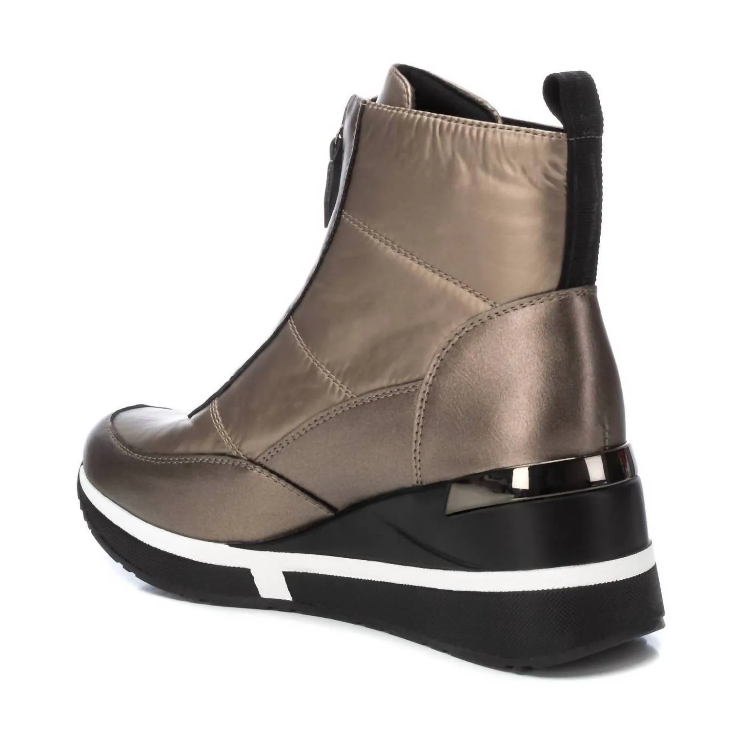 Women's Wedge Sport Booties In Plumb Copper