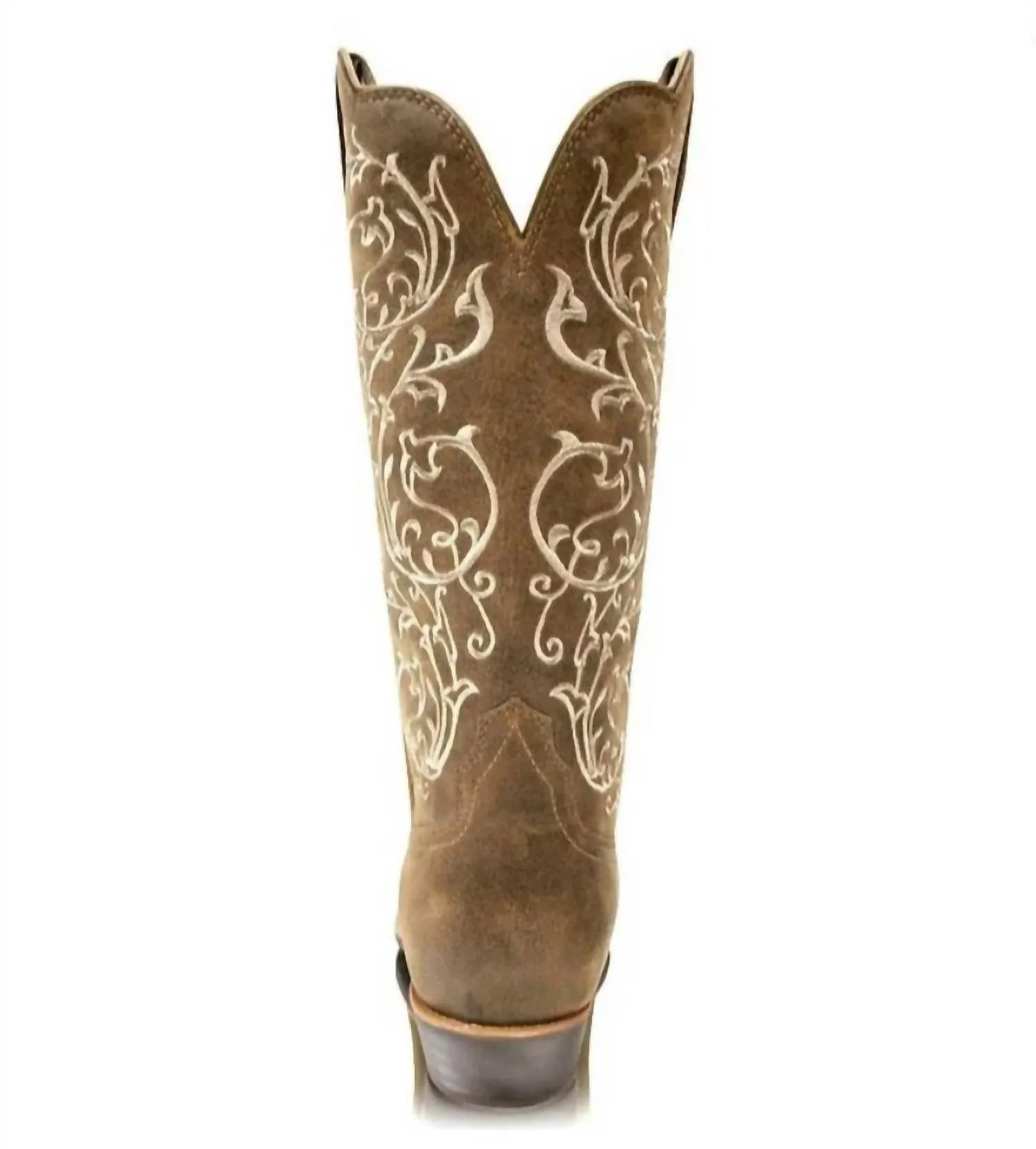 Women's Western R Toe Boots In Bomber
