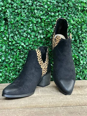 Women's Westin Bootie In Cheetah/black Combo