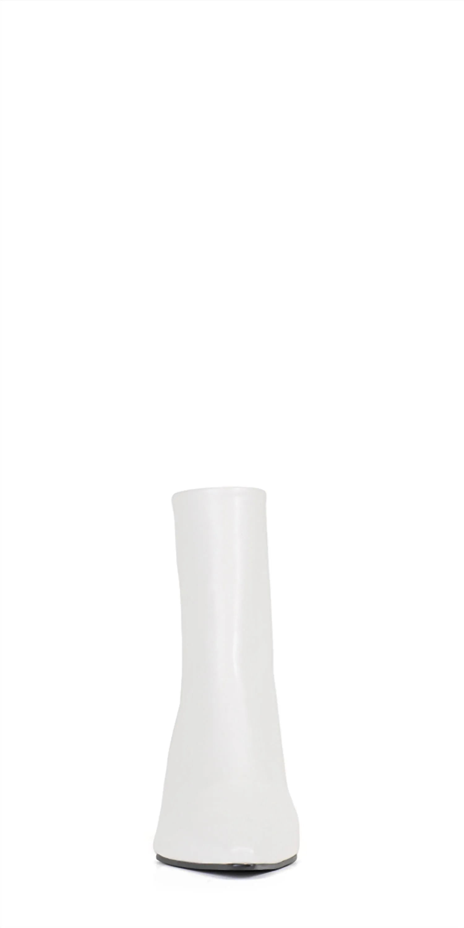 Women's Westy Slim Leather Ankle Boots In White