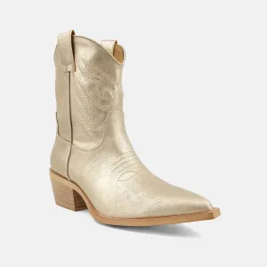 Women's Zahara Cowgirl Boot In Gold