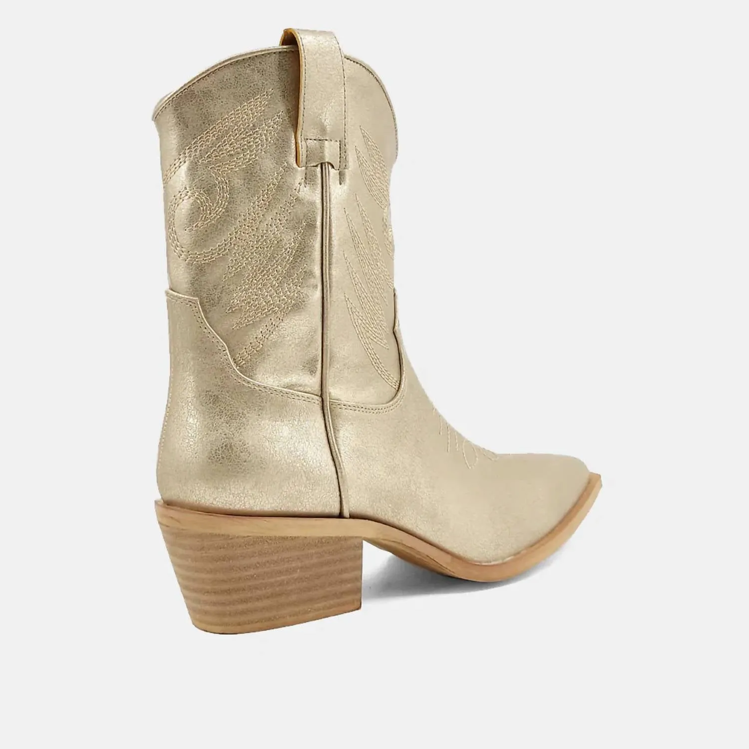 Women's Zahara Cowgirl Boot In Gold