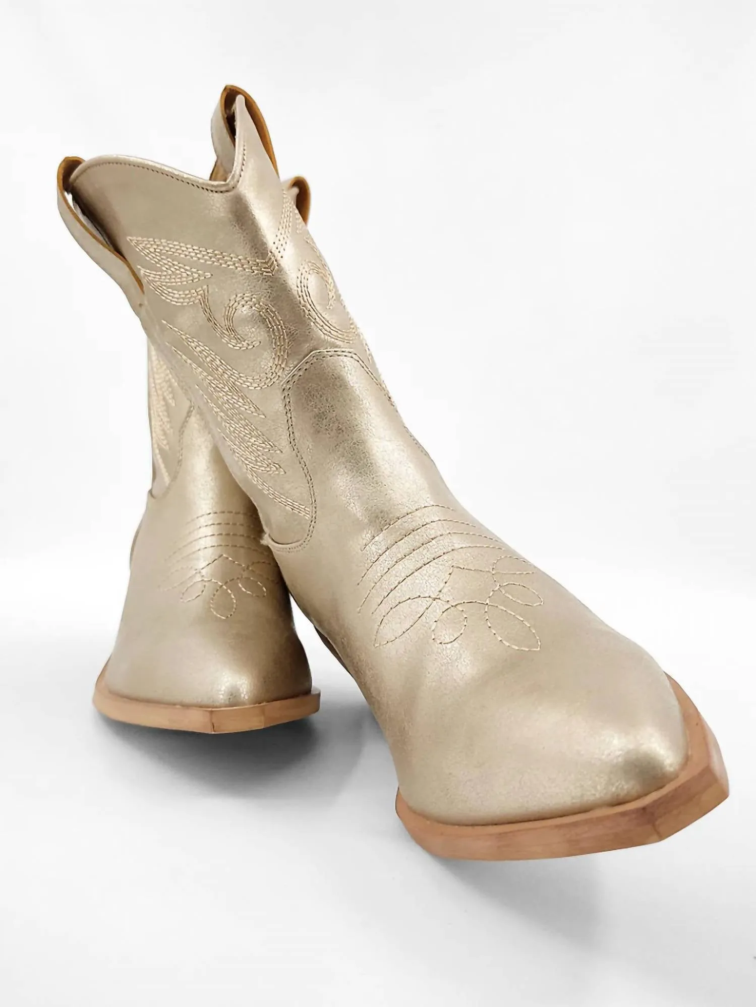Women's Zahara Cowgirl Boot In Gold