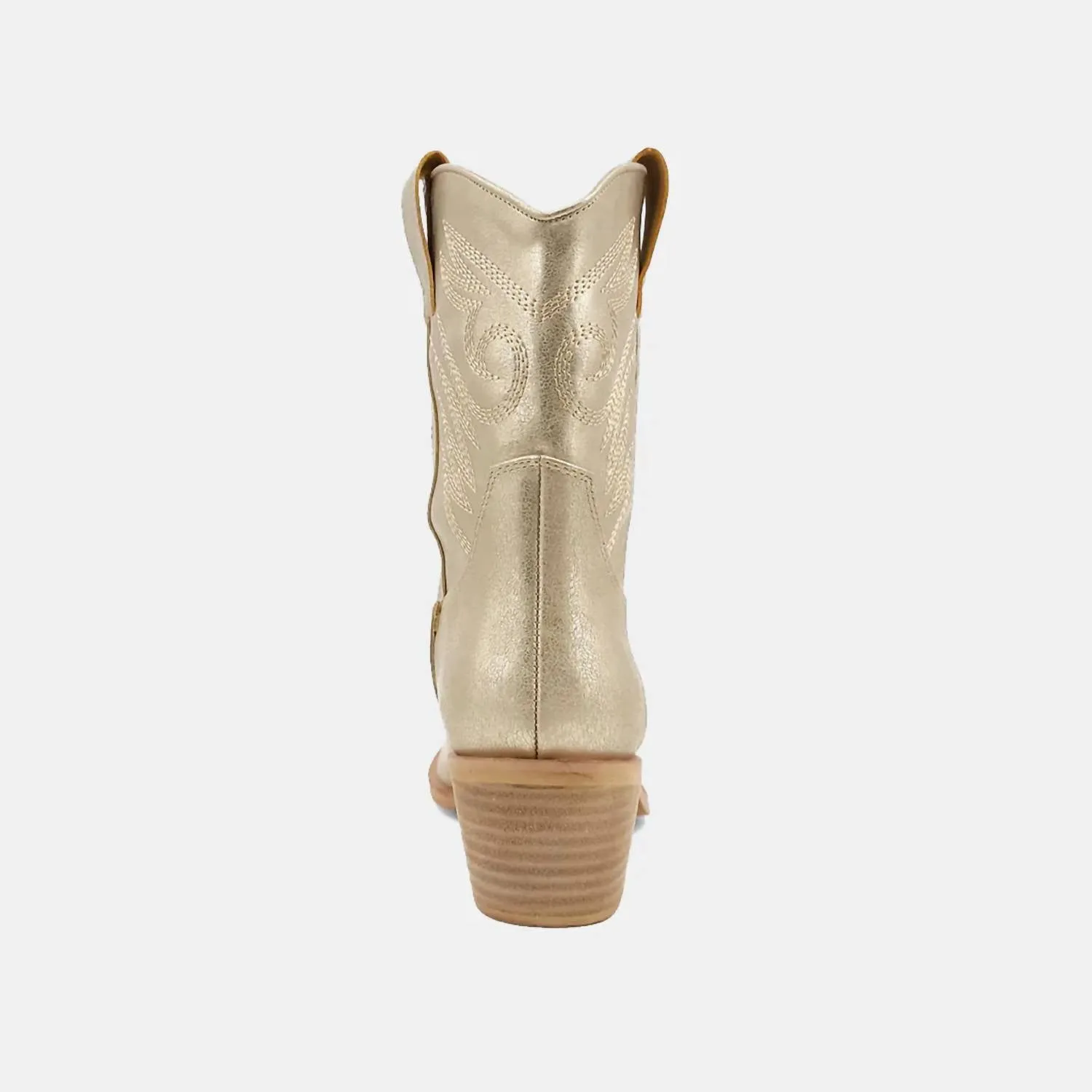 Women's Zahara Cowgirl Boot In Gold