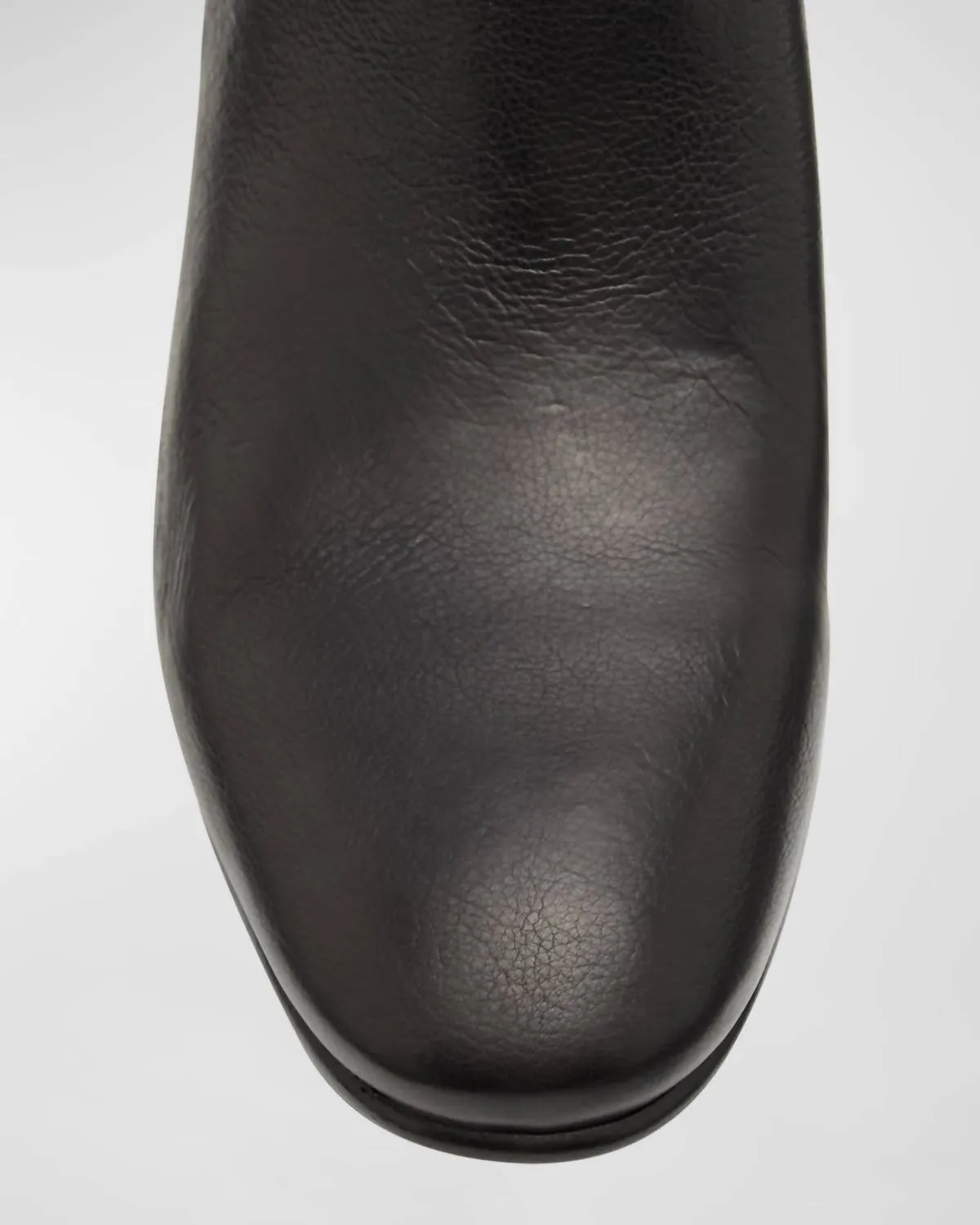 Xiane Leather Chelsea Ankle Boot In Black