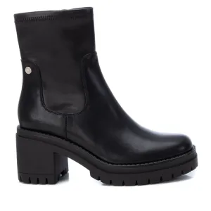 Xti Women's Ankle Booties with side zipper and elastic shaft