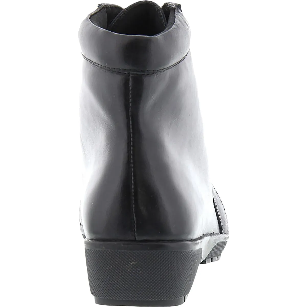 Ziggy Womens Leather Lace-Up Booties
